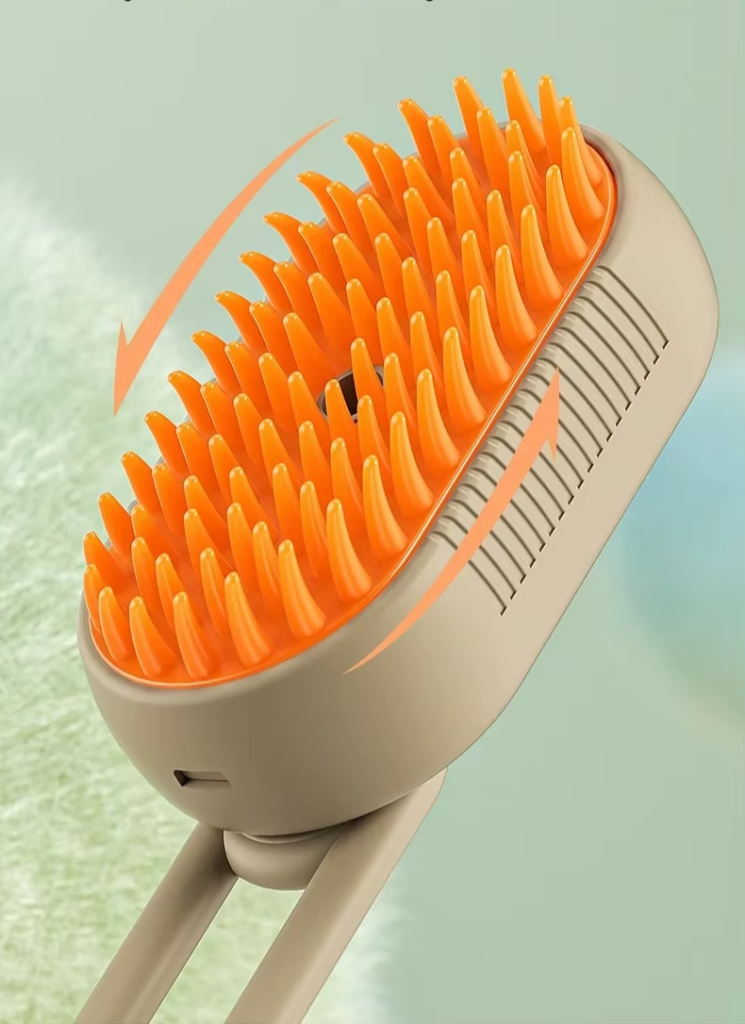 orange style steam brush