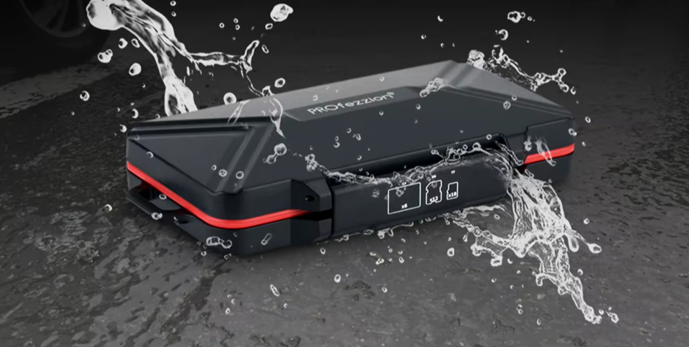 Water proof storage sd case