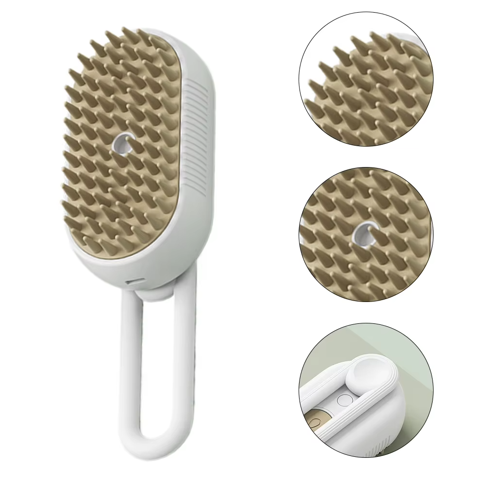white steam brush