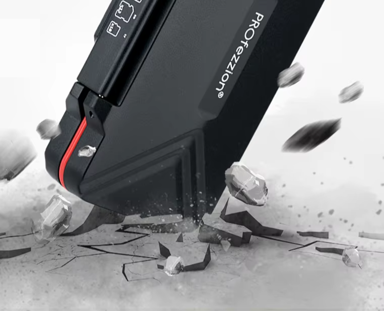 Resistent impact sd storage case