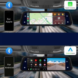 smart rearview with app controll