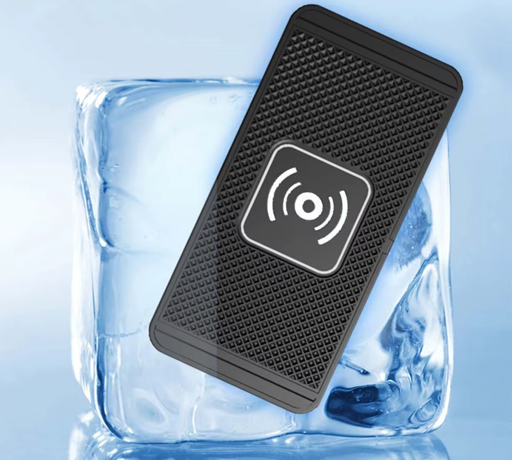 Support lows temperature. Wireless charger on ice pack