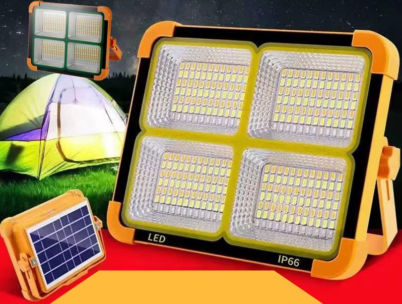 A rechargeable solar lamp for your otdoor experience
