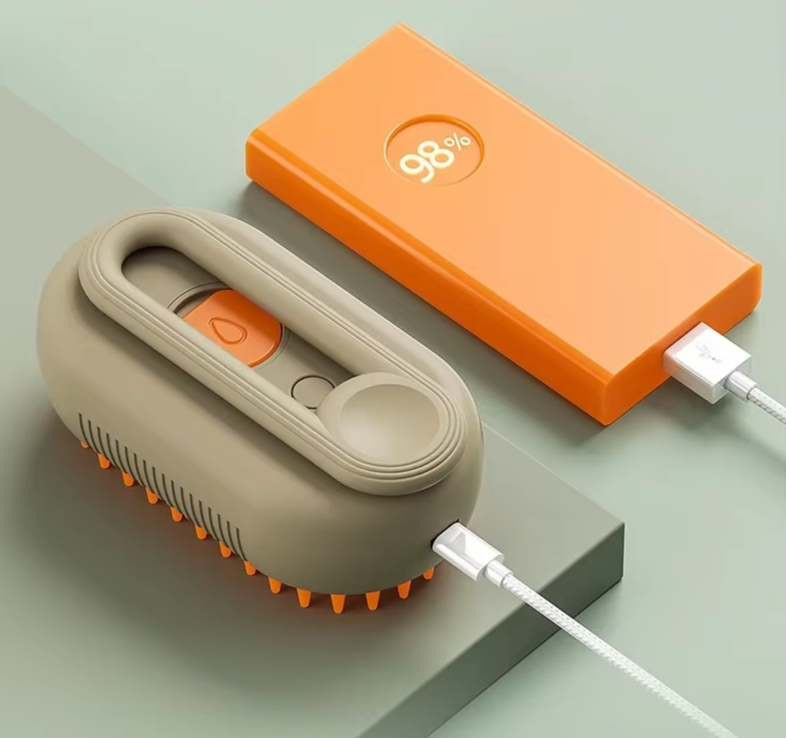 recharging electrict grooming brush