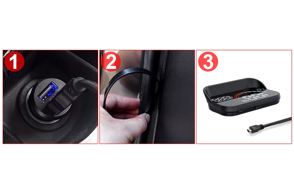 car hud installation