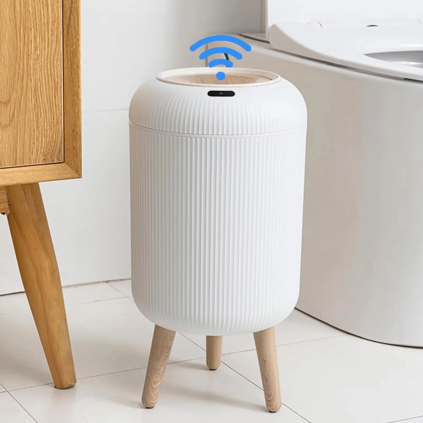 automatic-trash-can-with-lid-small-plastic-smart-trash-can-with-motion-sensor