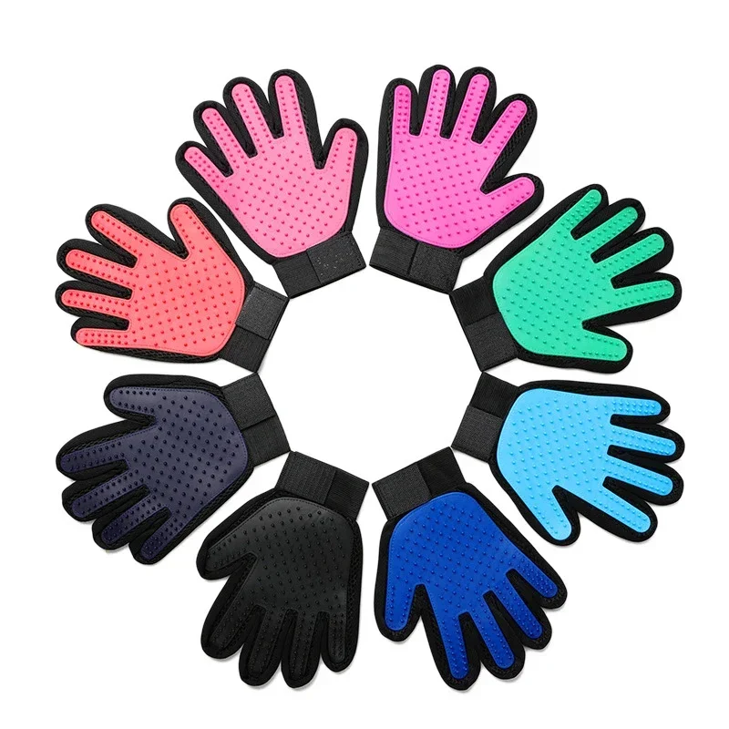 grooming gloves 8 different color
