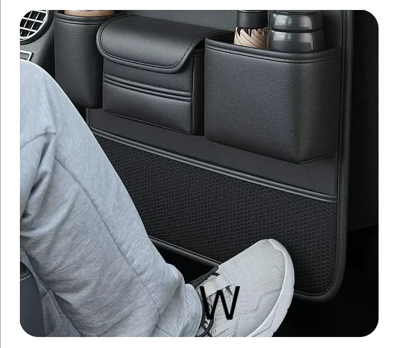 no dirty while kicking in Seat Back Storage Bag