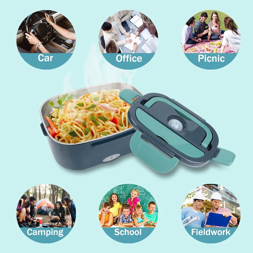 electric lunch box different location usage