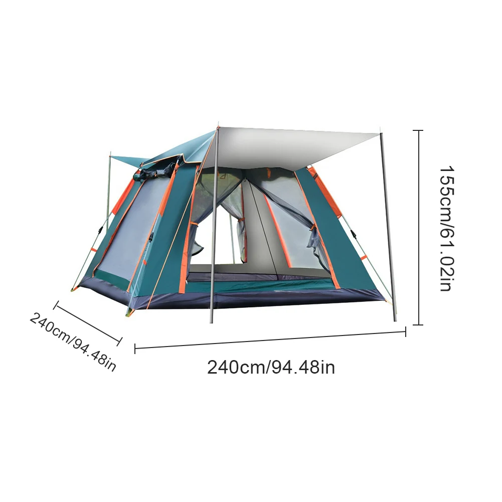 Outdoor tent dimensions