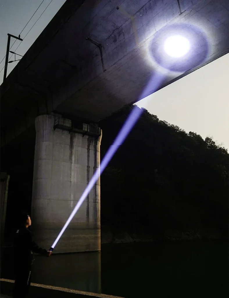 Telescopic mode from torch ligth