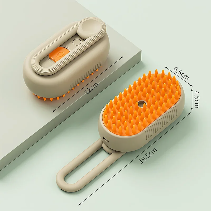 orange style steam brush