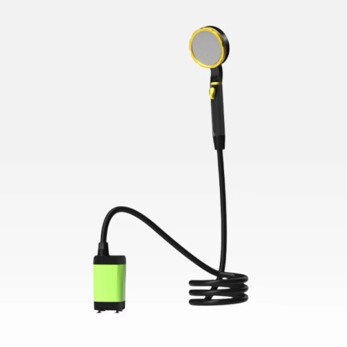 Green electric pump shower