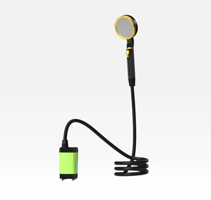Green electric pump shower