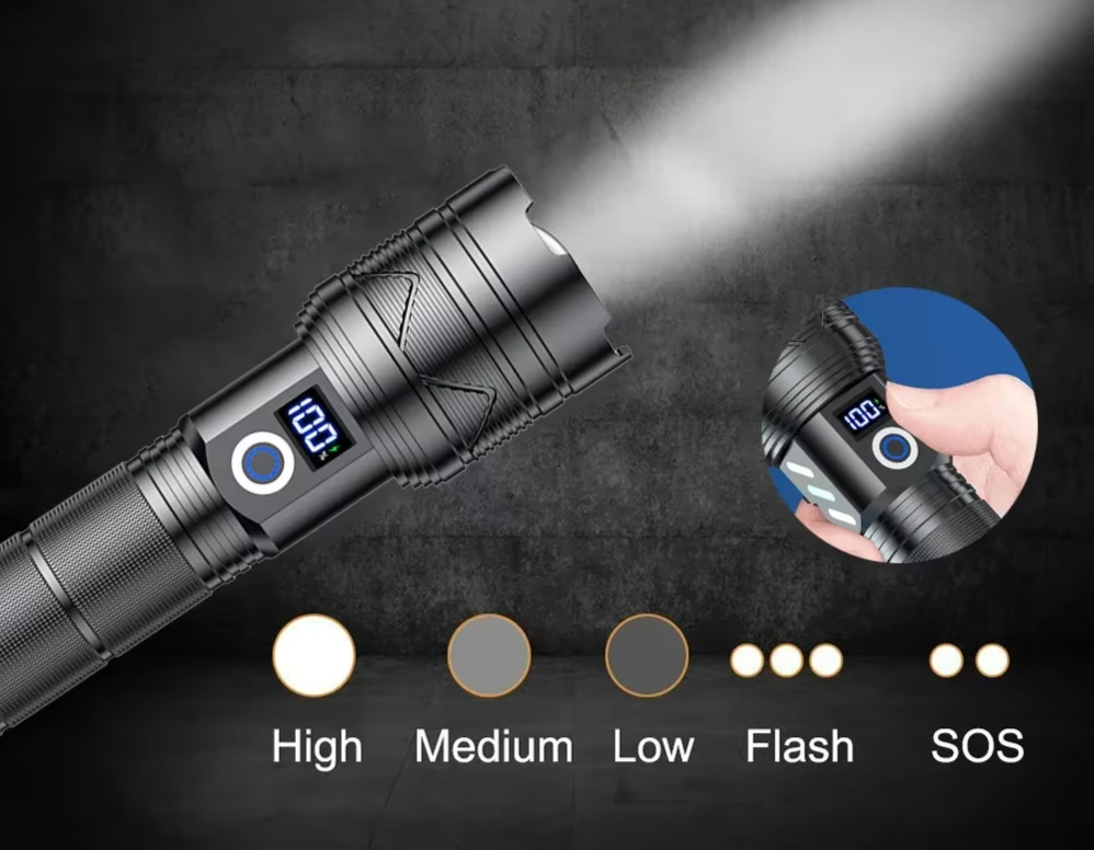 Torch light different modes