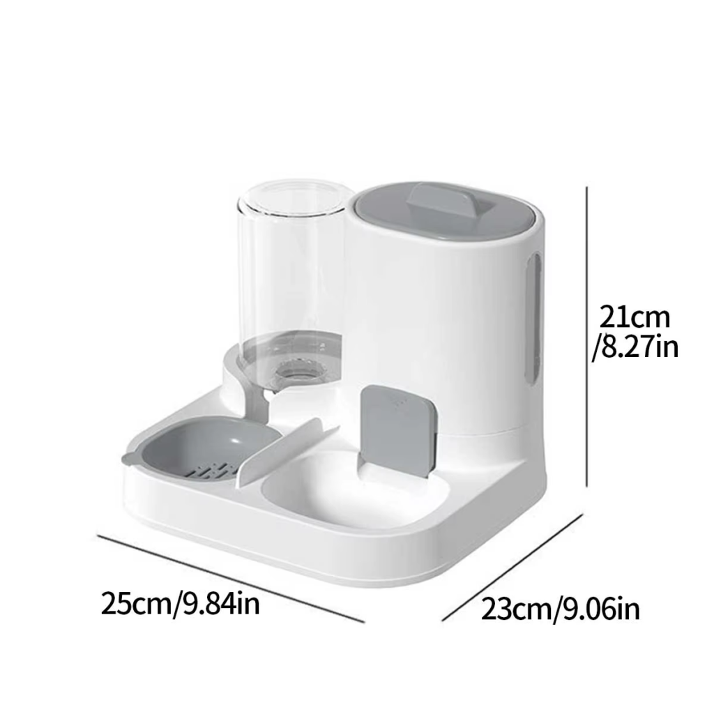 Automatic pet bowl food and water