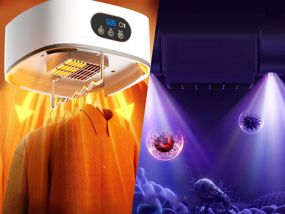 Electric foldable Clothes Dryer