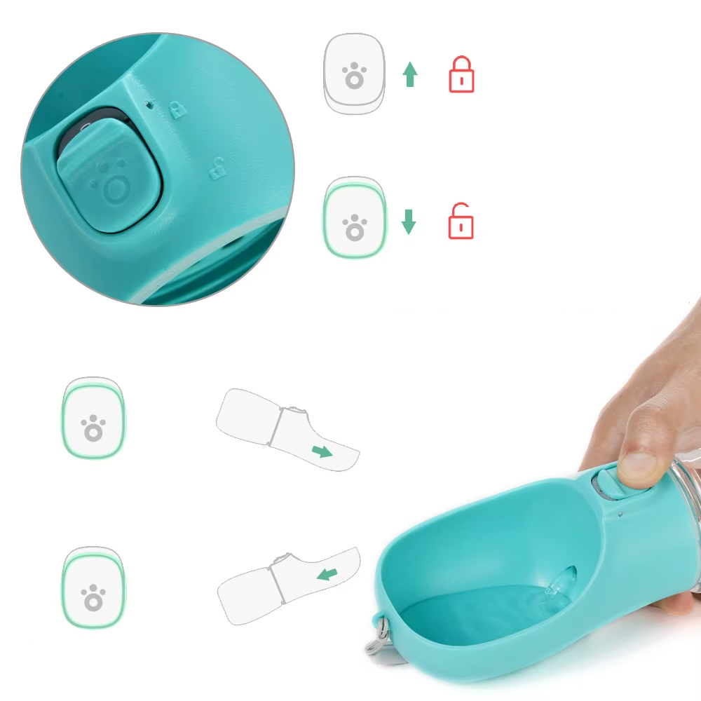 dog watet bottle instructions
