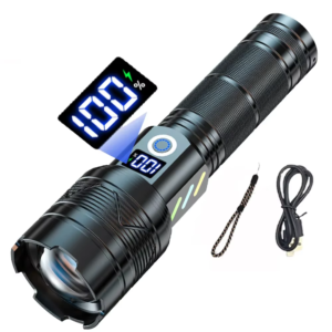 Torch Light with battery display