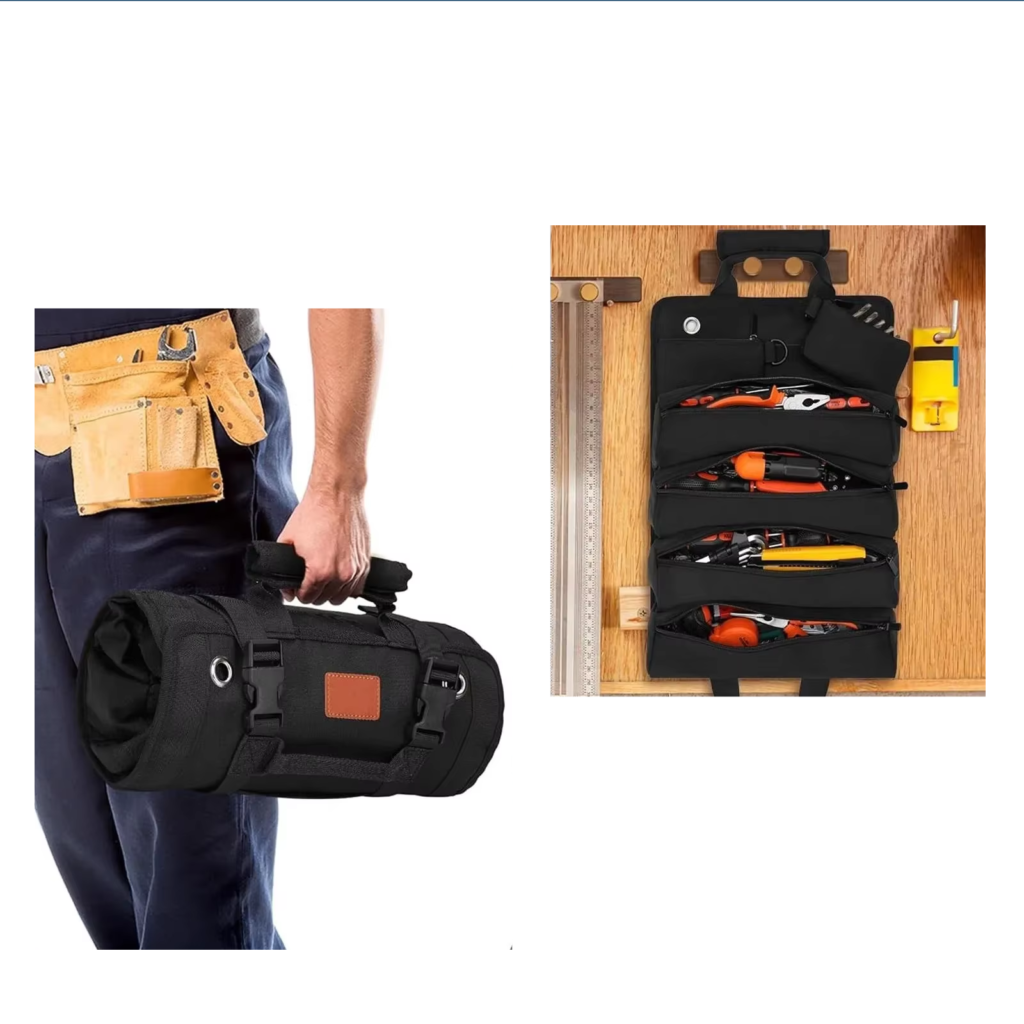 Portable and easy to carry storage tool bag