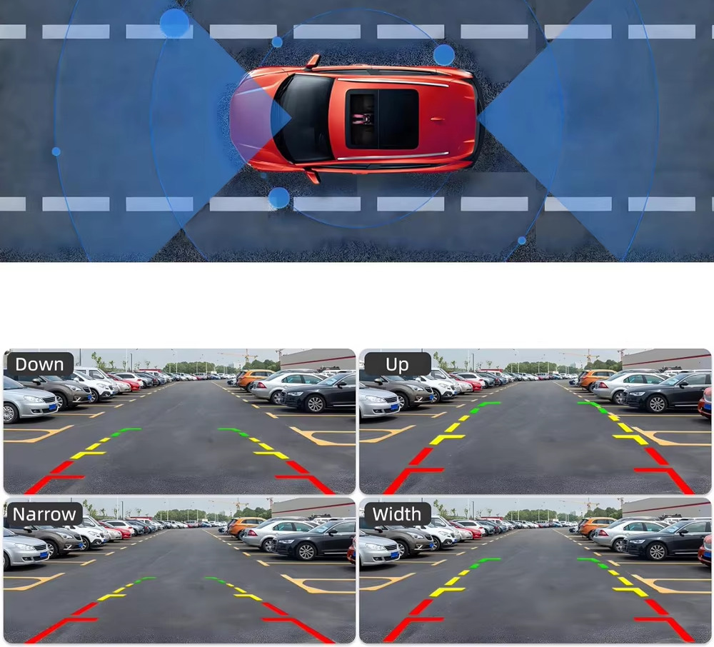 rear bounds smart rearview 4k mirror car cam