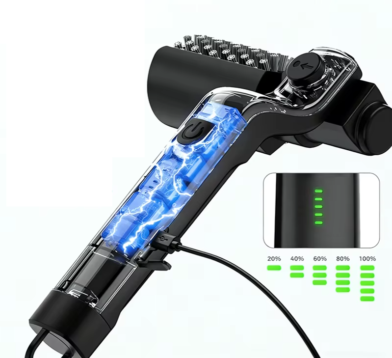 charge display from electric grill brus