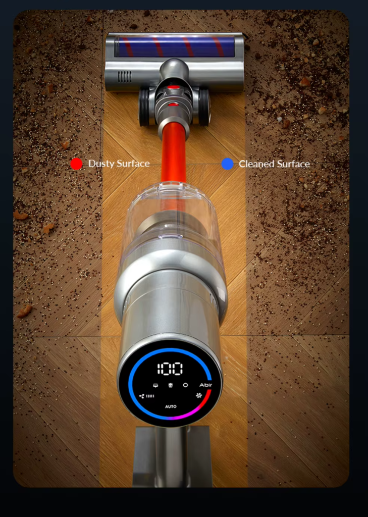 portable vacuum cleaner feature