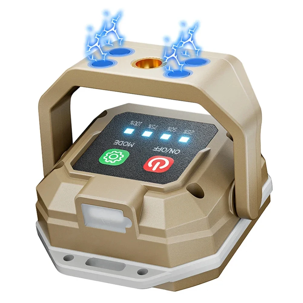 battery display from led inspection light