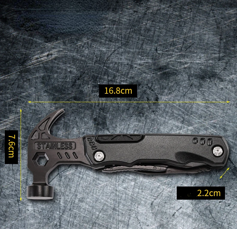 multifunctional hammer plier tool dimensions