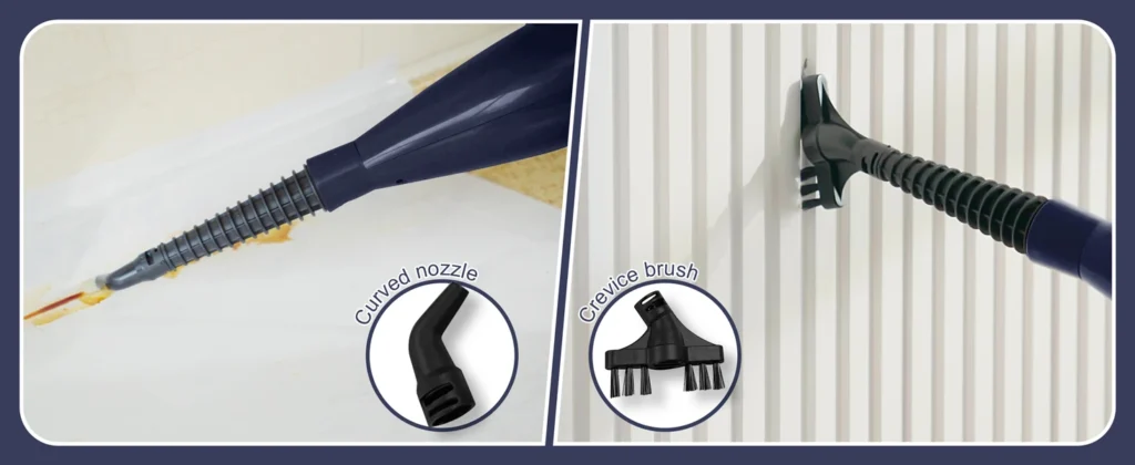 vacuum cleaner cleaning different spaces