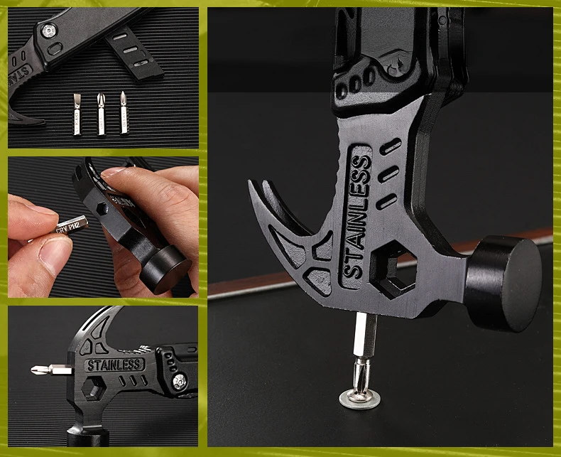 multifunctional hammer tool wrench sizes