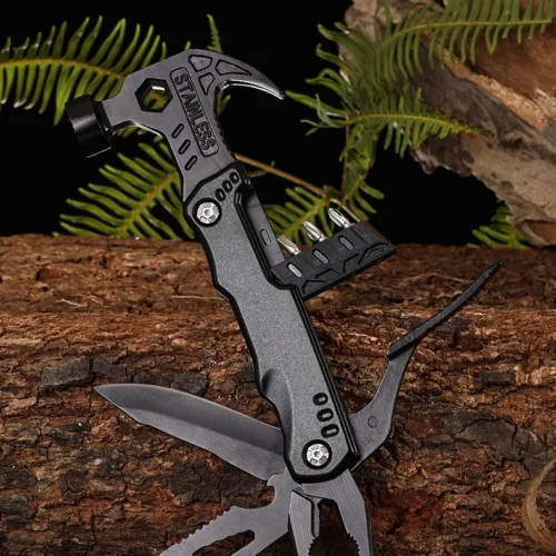 multifunctional hammer tool fully opened