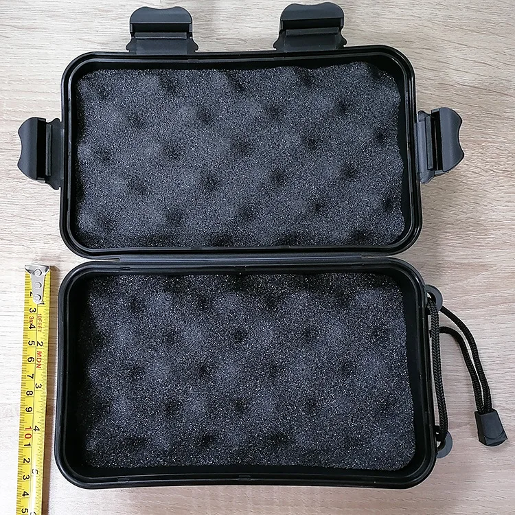 opened survival kit bag