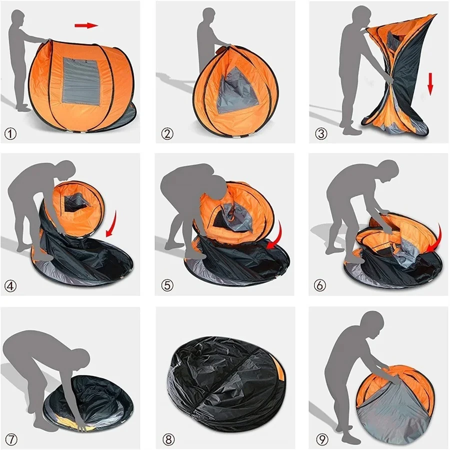 How to setup the tent