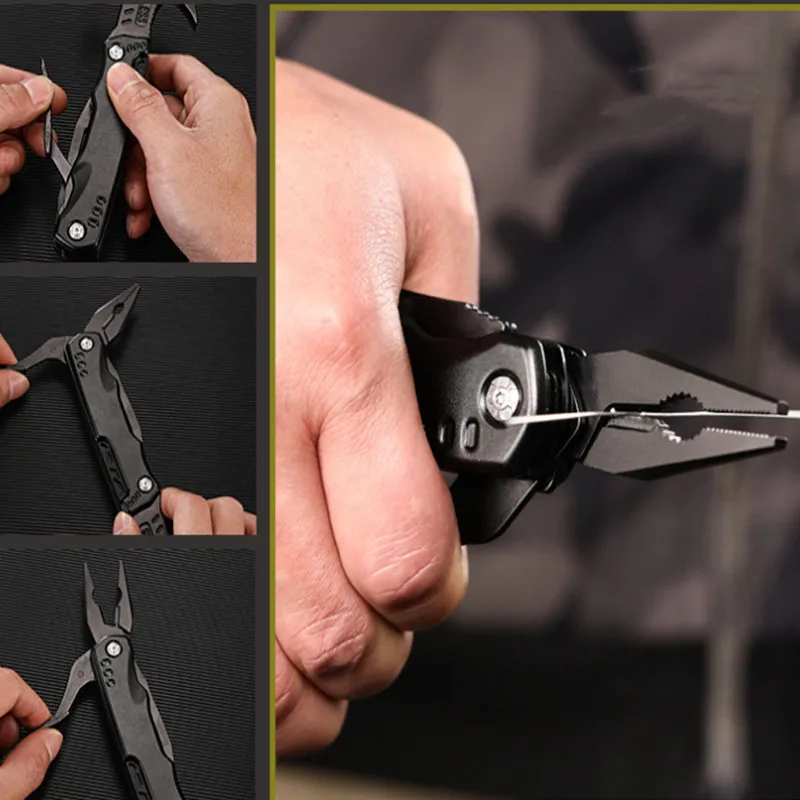Plier attach to multifunctional hammer pliers tool