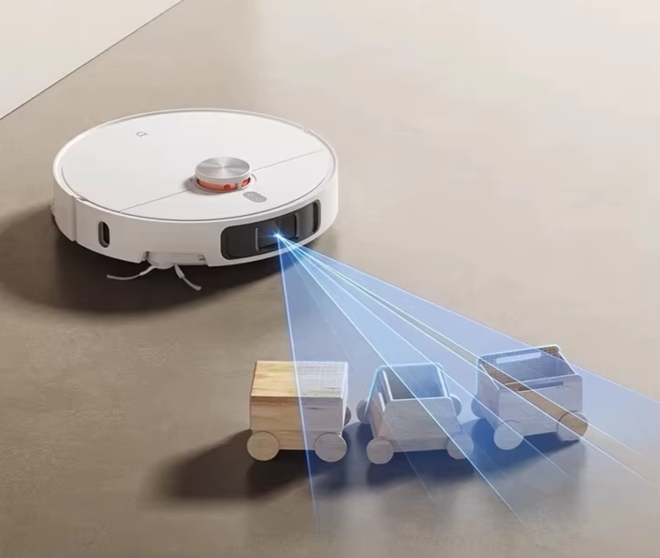 vacuum cleaner identifying object