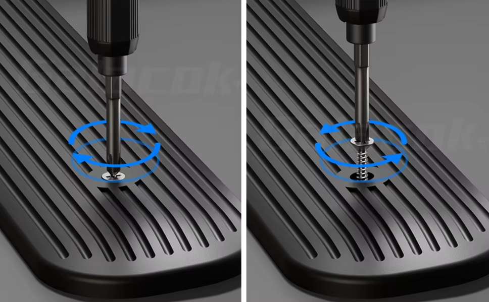 screwdrier rotate in both direction