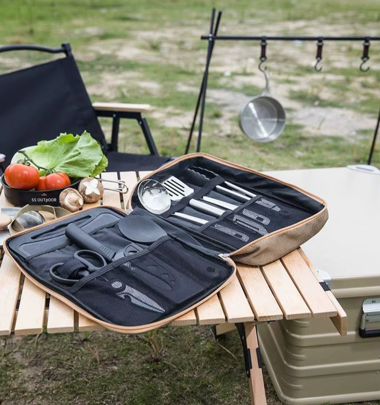 portable kitchen set on a table