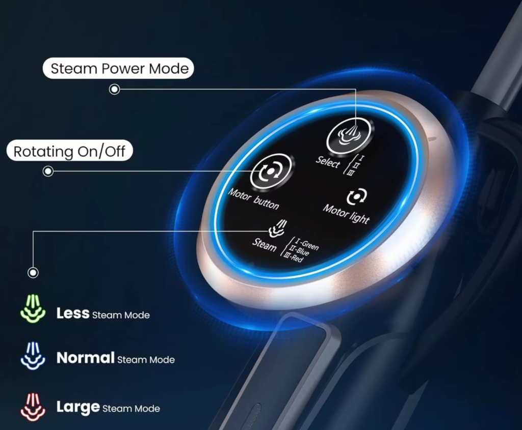 vacuum cleaner display