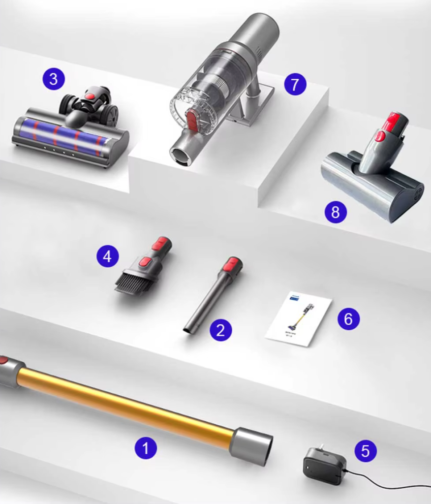 portable vacuum cleaner parts